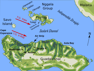 Guadalcanal Aug 7 landings
