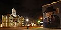 Hillsboro, Texas Courthouse and Willie Nelson Mural