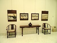 Huanghuali wood furniture, China, - Nelson-Atkins Museum of Art - DSC09138