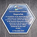 Ibuprofen Blue Plaque, BioCity, Nottingham 01