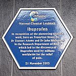 Ibuprofen Blue Plaque, BioCity, Nottingham 01.jpg