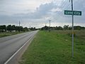 Lane City TX Sign