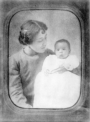 Langston Hughes baby picture