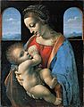 Leonardo da Vinci attributed - Madonna Litta