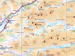 Loch Monar Munros - Lurg Mhor