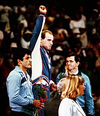 Lou Banach, Joseph Atiyeh and Vasile Pușcașu