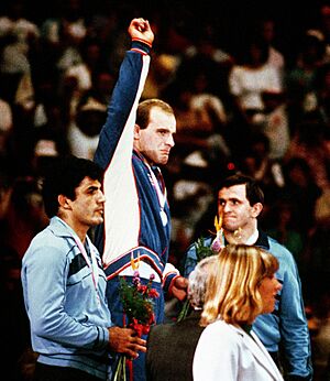 Lou Banach, Joseph Atiyeh and Vasile Pușcașu