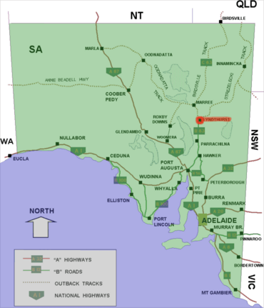 Lyndthurst location map in South Australia.PNG