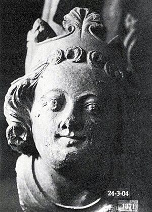 Magnus IV of Sweden bust 1330s (photo c 1910)