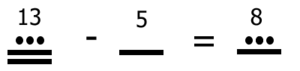 Mayan subtract