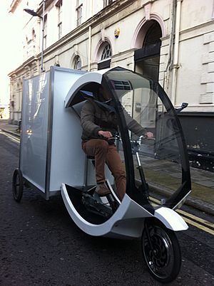 Modern Cargo Trike In London