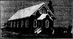 New church of the Sacred Heart, Byrnestown, 1925