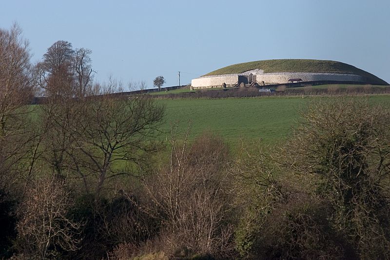 Newgrange at a distance