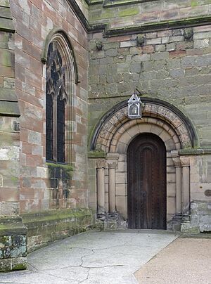 North door, Rolleston Church (geograph 3862539)