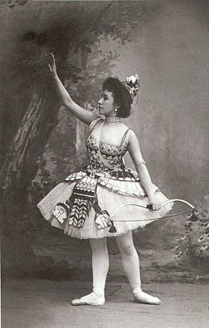Pharaoh's Daughter -Pas de Fleche -Mathilde Kschessinska -1898 -2