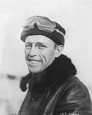 Portrait of pilot Arch Hoxsey at the Dominguez Air Meet, ca.1910 (CHS-43570).jpg