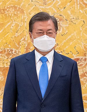 President Moon Jae-in - March 2021 (51051383112) (cropped)