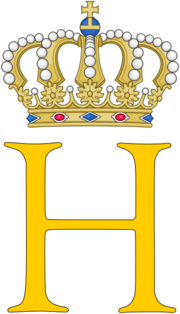 Royal Monogram of Grand Duke Henri of Luxembourg