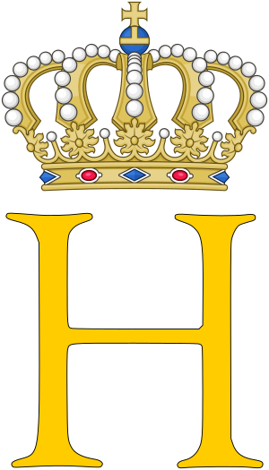 Royal Monogram of Grand Duke Henri of Luxembourg