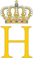 Royal Monogram of Grand Duke Henri of Luxembourg