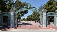 Sather Gate at University of California, Berkeley, California LCCN2013633500 (edited)