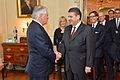 Secretary Tillerson Greets German Foreign Minister Gabriel Before Their Meeting in Washington (32631865426)