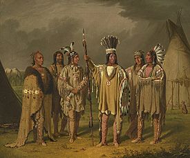 Six Blackfeet Chiefs - Paul Kane