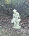 Statue of Young Child in Duke Farms