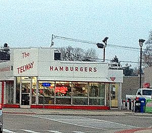 Telway Hamburger Stand at 11 Mile Road and John R in Madison Heights MI Nov 15 2014
