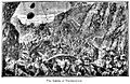 The Battle of Thermopylae engraving