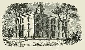 The Old Capitol at Des Moines - History of Iowa