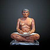 The seated scribe-E 3023-IMG 4267-gradient-contrast