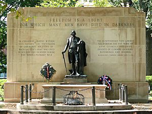 Tomb of the Unknown Revolutionary War Soldier-27527