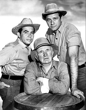 Tony Martinez Richard Crenna Walter Brennan Real McCoys 1962