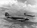Two USAAF C-47A Skytrains