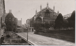 Vaughan postcard procathedral exterior 1912