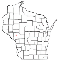 Location of Pigeon, Wisconsin