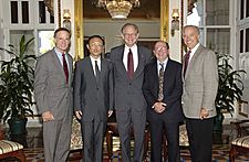 Wayne Gilchrest, Joe Biden, Tom Carper, Mike Castle, and Yang Jiechi