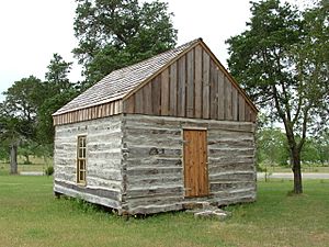 Wendish Pioneer Log Cabin in Serbin Texas