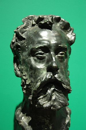 William Ernest Henley by Rodin, Scottish National Portrait Gallery
