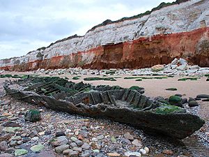 Wreck of the Sheraton - geograph.org.uk - 1553402