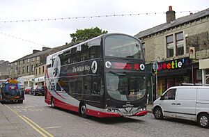 X43 "The Witch Way" Bank Street, Rawtenstall, Lancashire - geograph.org.uk - 2528620