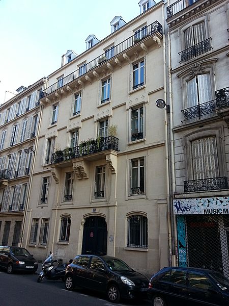 Image: 15 rue de Douai, Paris