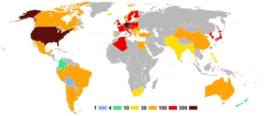 1936 Summer Olympics numbers
