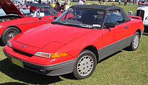 1989 Ford Capri (SA) Turbo convertible (21263643993) (cropped)