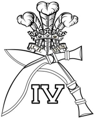4th Prince of Wales' Own (PWO) Gurkha Rifles logo