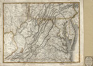 A new map of Virginia with Maryland, Delaware & v. LOC 2008621667