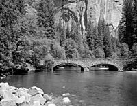 Ahwanee Bridge Yosemite YNP1