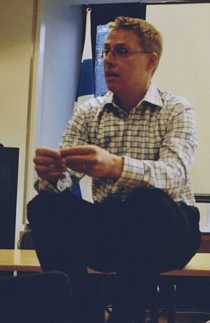 Alexander Stubb Brysselissä 2004