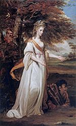 Anna Maria Tollemache, by Joshua Reynolds